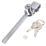 Schrank Schubladen Vitrine Schiebetür aus Glas mit Schlüssel und 2 Schlüsseln